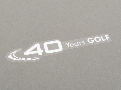 new vw golf sportsvan am rear back window inscription 5g0853279a original