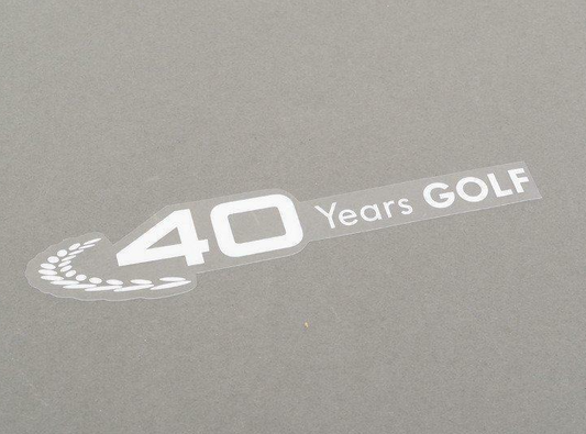 new vw golf sportsvan am rear back window inscription 5g0853279a original