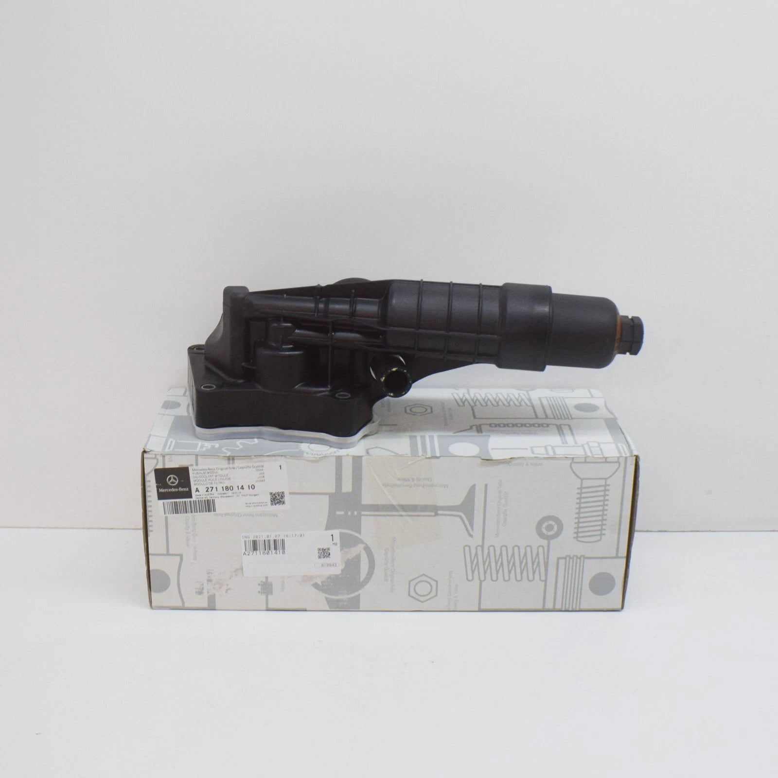 NEW MERCEDES BENZ SLK R172 OIL FILTER HOUSING COVER A2711801410 ORIGINAL