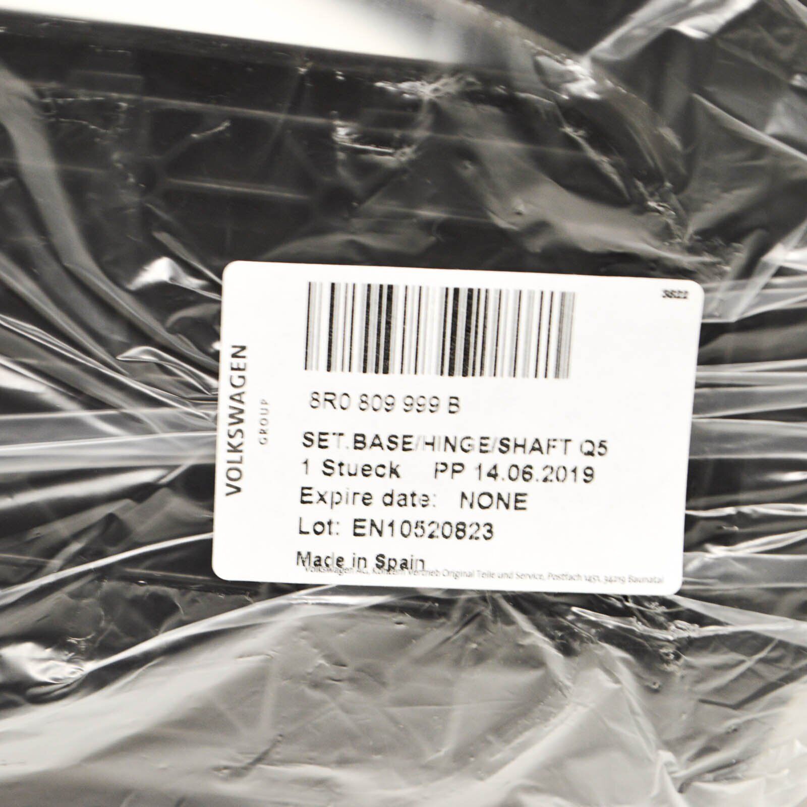 NEW AUDI Q5 8R FUEL FILLER CAP COVER INSERT HINGE 8R0809999B ORIGINAL