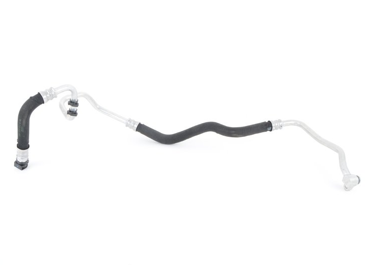new bmw 5 f10 engine oil cooler hose pipe inlet 17227589509 7589509 original