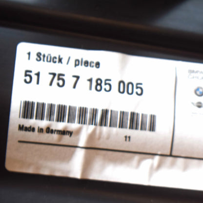 NEW BMW 7 F01 FRONT LEFT BOTTOM FENDER LINER EXTENSION 51757185005 ORIGINAL