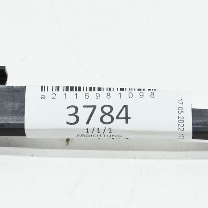 NEW MB E W211 FRONT RIGHT ROCKER PANEL MOLDING SEAL A2116981098 ORIGINAL