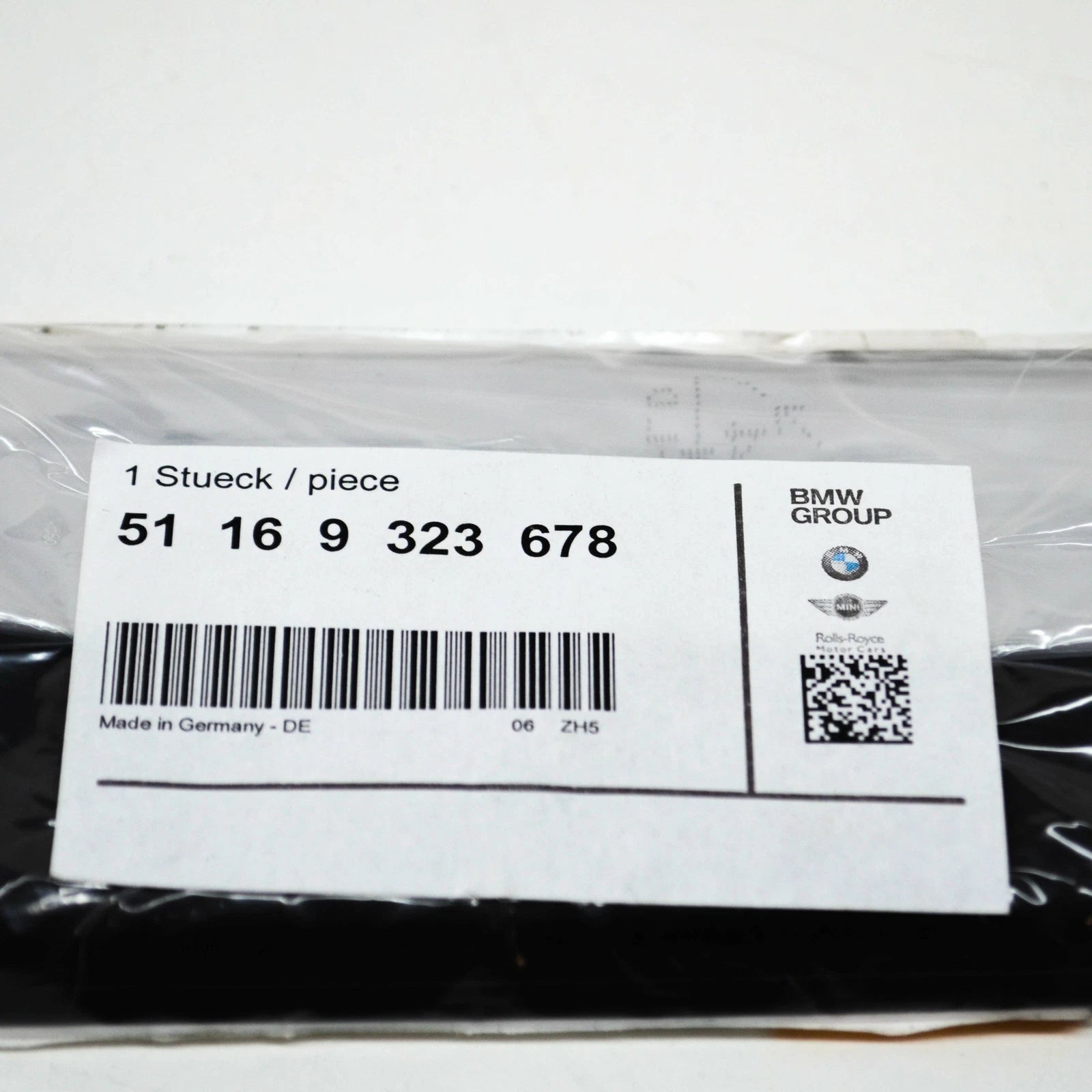 NEW BMW 3 F30 CENTER CONSOLE FRONT INSERT MAT TRIM 51169323678 ORIGINAL