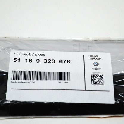 NEW BMW 3 F30 CENTER CONSOLE FRONT INSERT MAT TRIM 51169323678 ORIGINAL