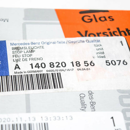 NEW MERCEDES-BENZ S W140 ADDITIONAL STOP LIGHT A14082018565076 ORIGINAL