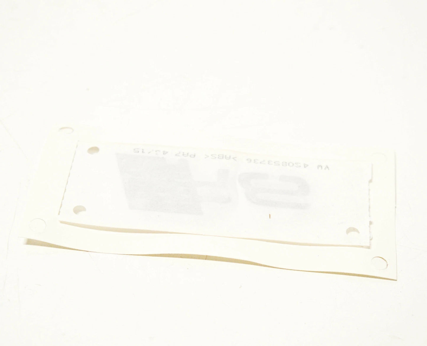 NEW AUDI R8 4S CHROME R8 INSCRIPTION 4S08537362ZZ