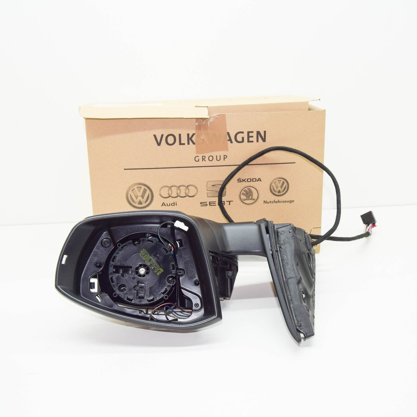 new skoda octavia 5e mk3 front right side wing mirror lhd 5e1857508ae original