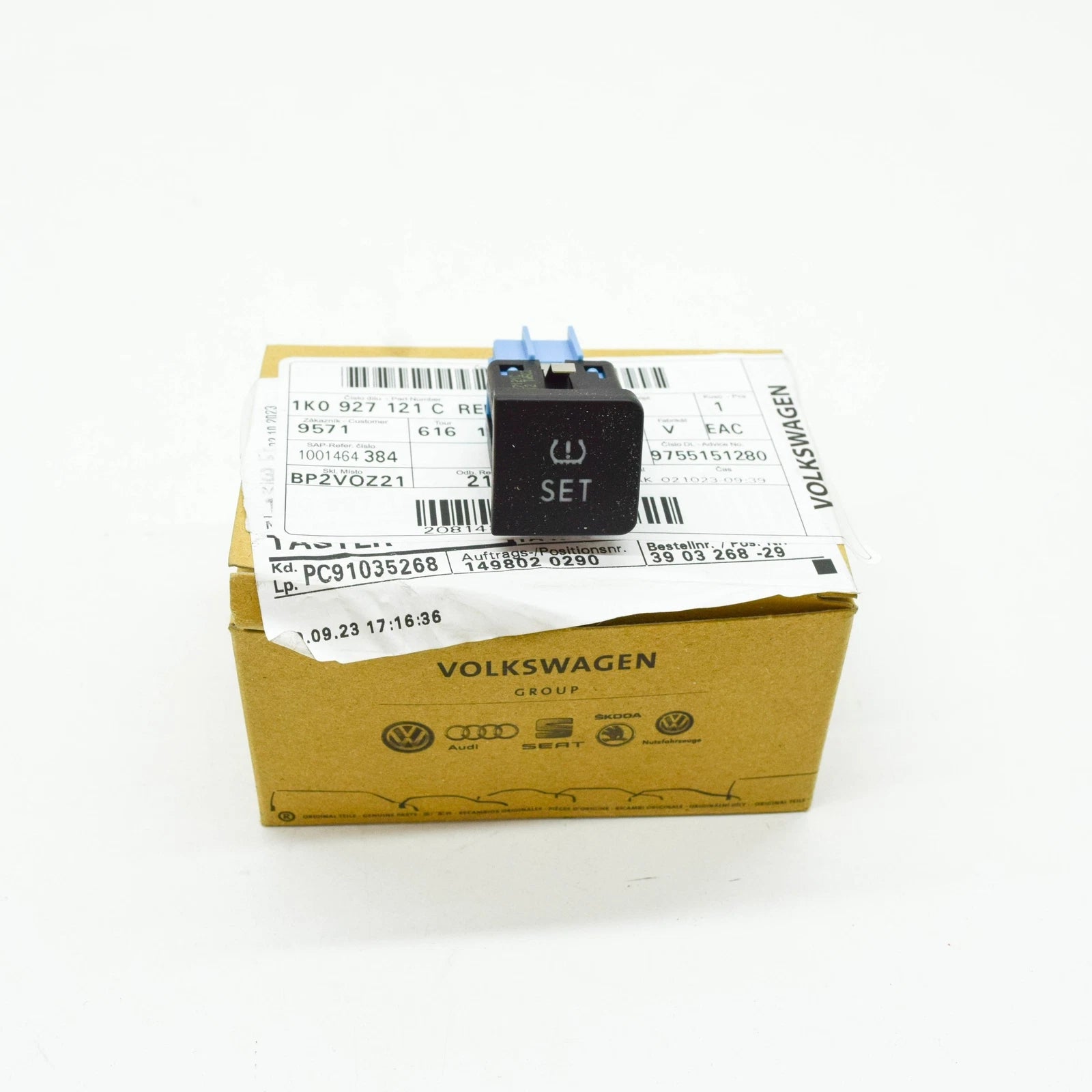 NEW VW GOLF VI 5K MK6 FRONT CENTER TRACTION CONTROL SWITCH 1K0927121CREH