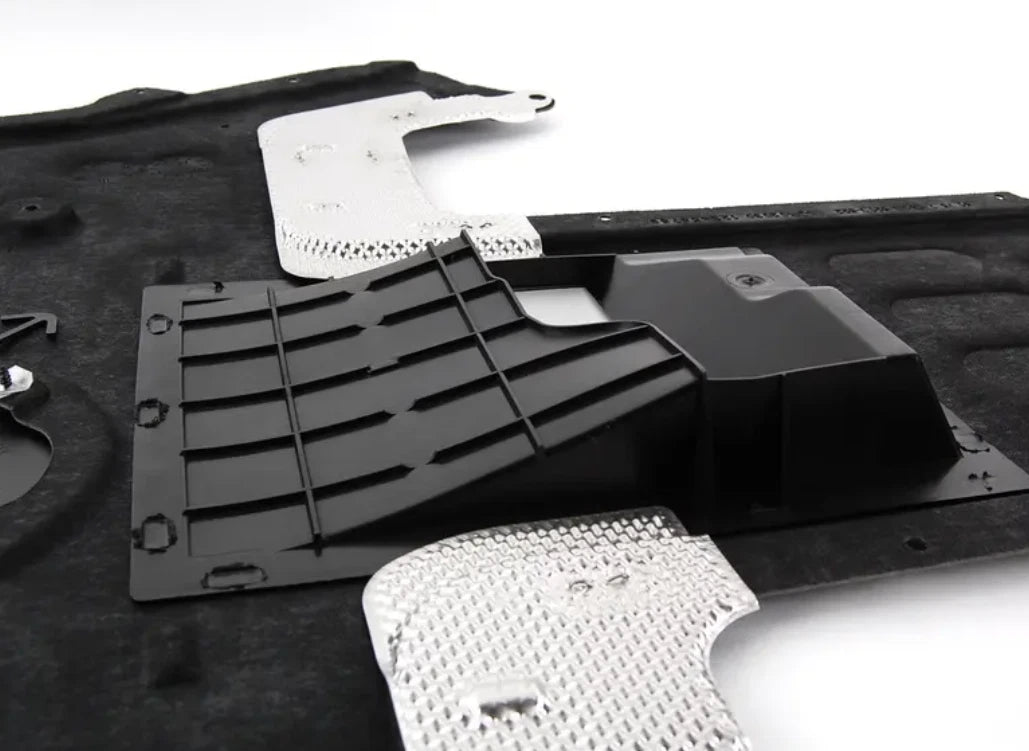 NEW BMW 6 CABRIO E64 UNDERFLOOR COATING CENTER 51757019869 7019869 ORIGINAL