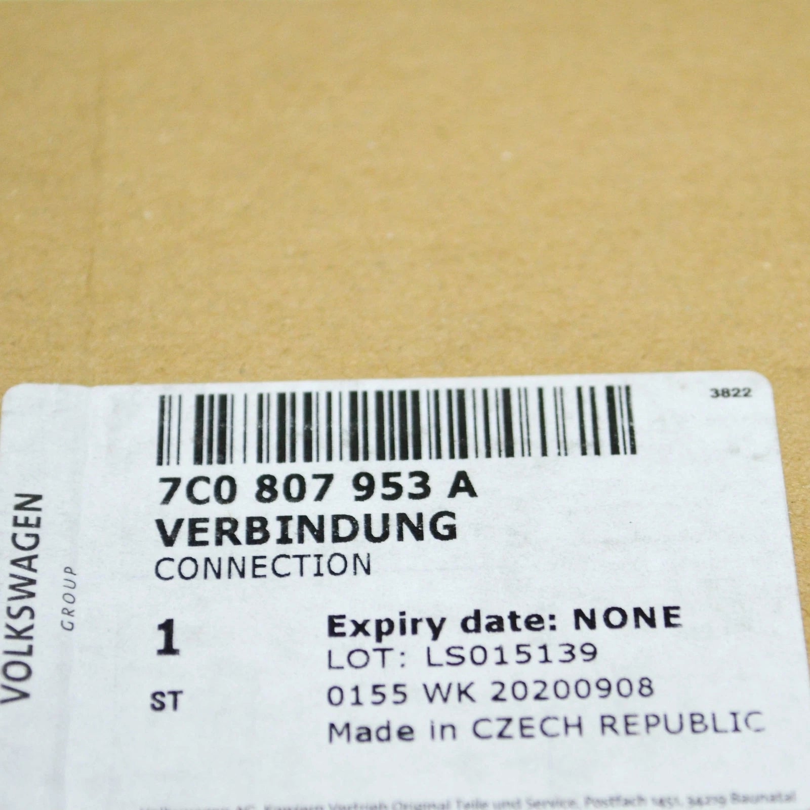 NEW VW CRAFTER SY SZ FRONT BUMPER LEFT IMPACT BAR BRACKET 7C0807953A