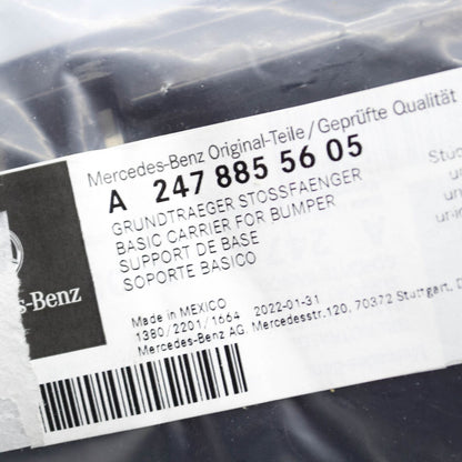 NEW MB GLB X247 FRONT UPPER RIGHT BUMPER FACE BAR CARRIER A2478855605 ORIGINAL