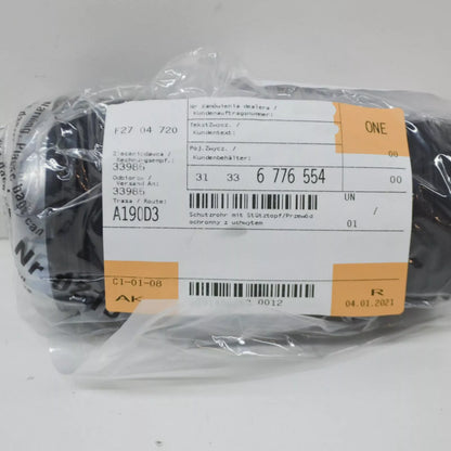 NEW BMW X5 E70 FRONT AXLE PROTECTIVE TUBE WITH SUPPORT POT 31336776554 ORIGINAL