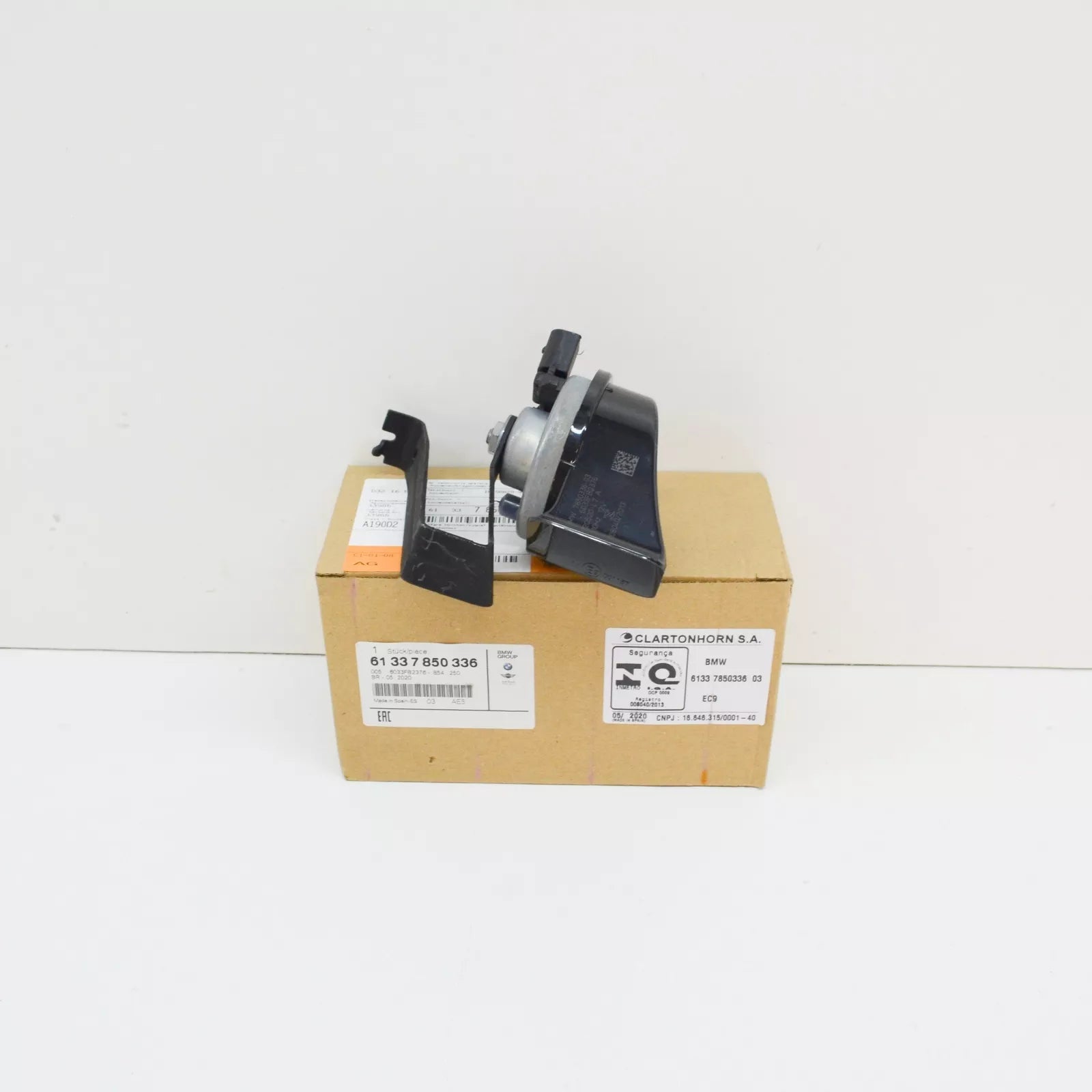 NEW BMW 2 COUPE F22, F87 HIGH PITCH HORN SIGNAL 61337850336 7850336 ORIGINAL