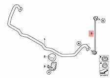 NEW BMW 5 E60 FRONT SWAY BAR STABILIZER TIE ROD 31306781550 6781550 ORIGINAL