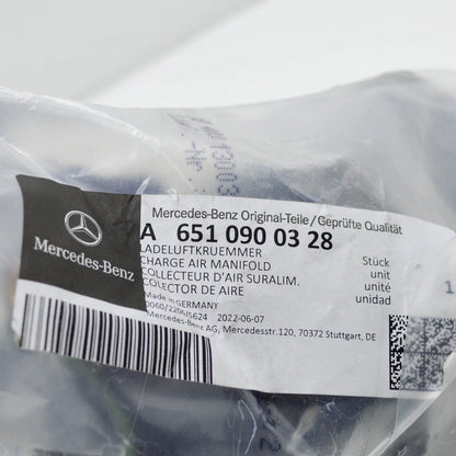 NEW MERCEDES-BENZ GLE W166 INTAKE MANIFOLD BOOST PIPE A6510900328 ORIGINAL