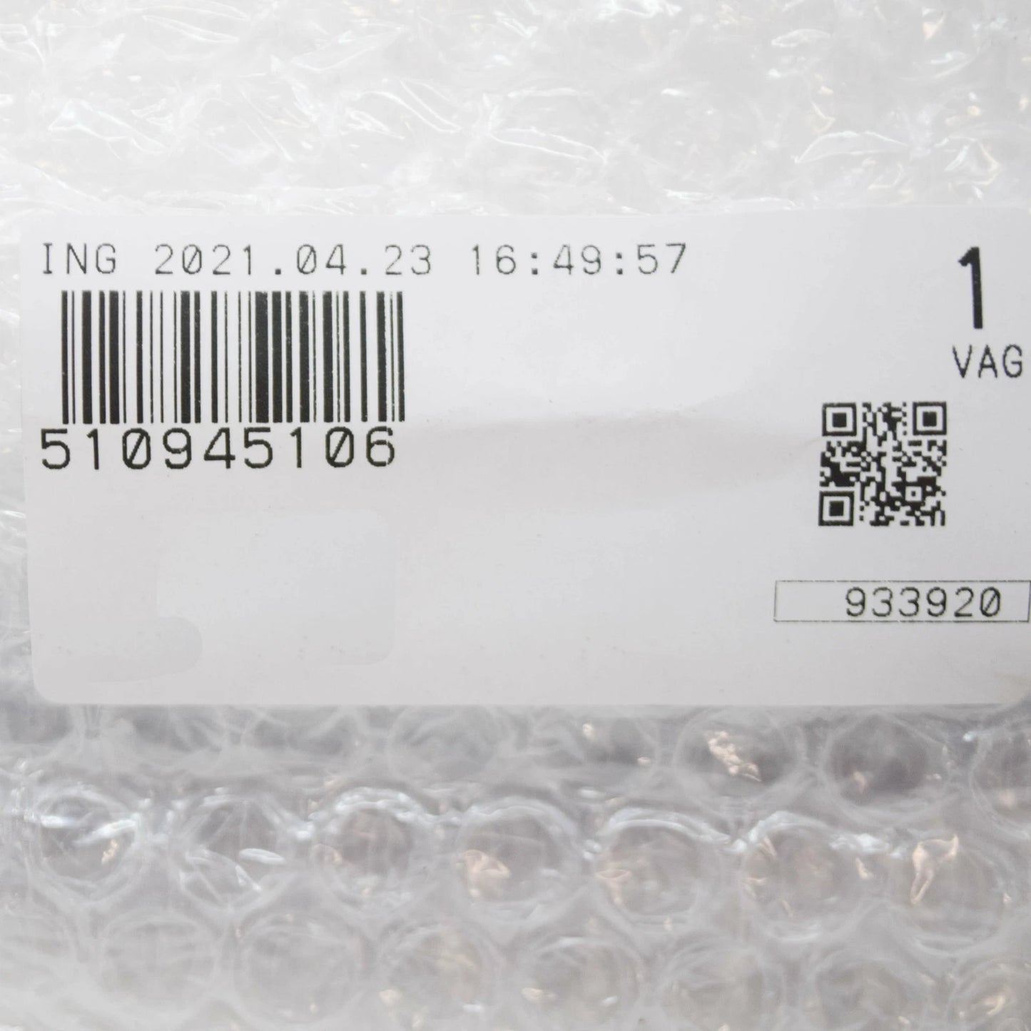 NEW VW GOLF SPORTSVAN MK7 REAR RIGHT BUMPER REFLECTOR 510945106