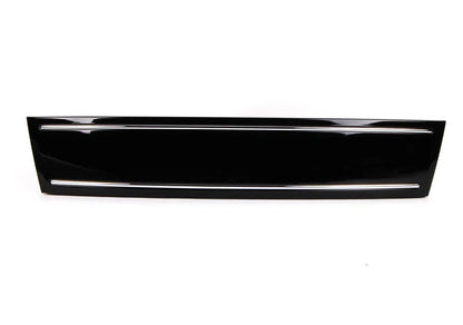 NEW AUDI Q7 FRONT GRILL NUMBER PLATE FILLER DELETE GLOSS BLACK 4L0807287T94