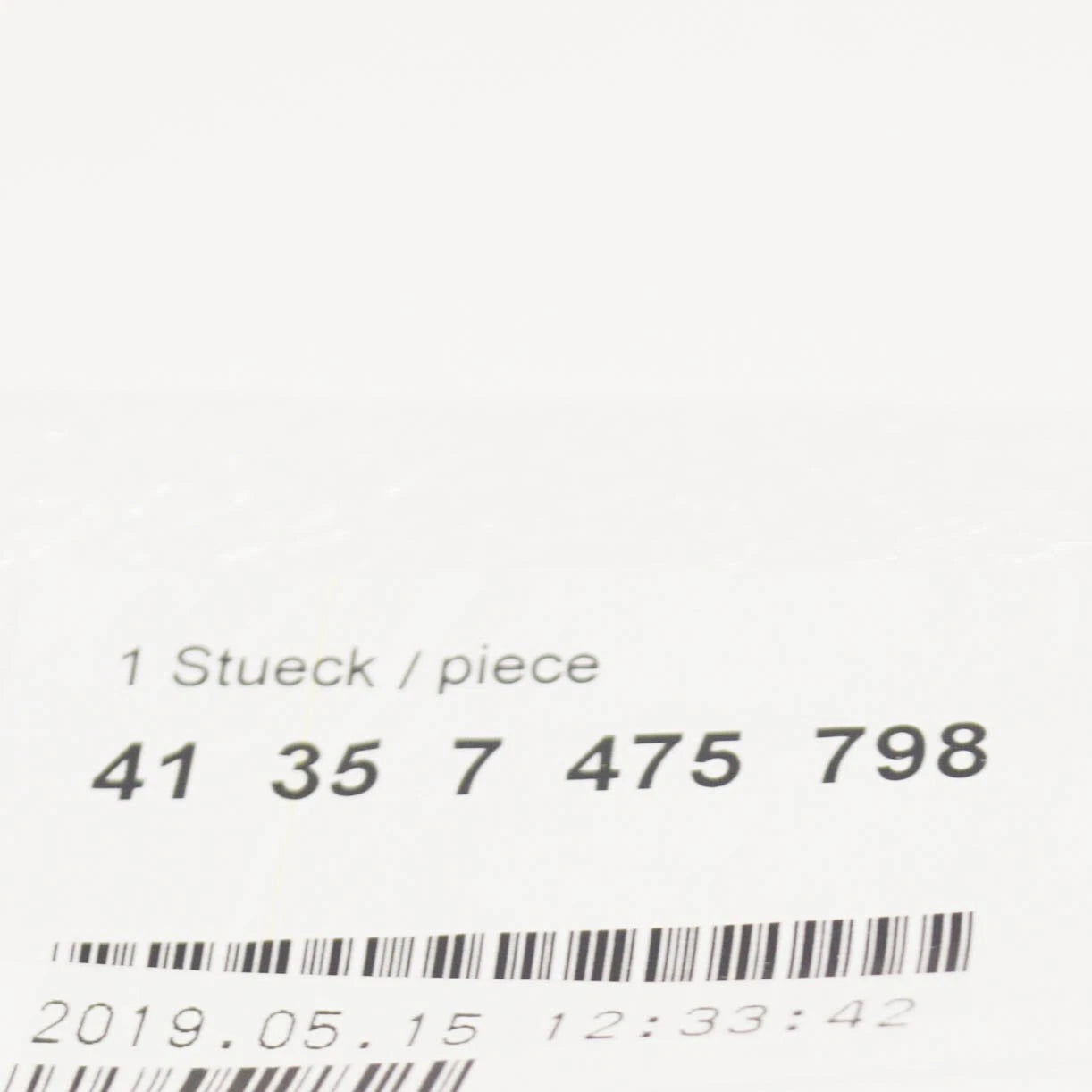 NEW BMW X3 G01 FRONT RIGHT FENDER WING BRACKET 41357475798 ORIGINAL