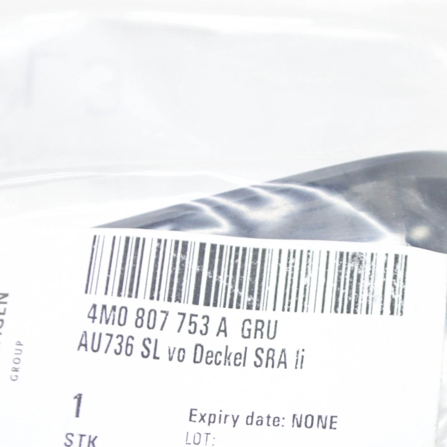 NEW AUDI Q7 4M FRONT LEFT HEADLIGHT WASHER COVER CAP 4M0807753AGRU ORIGINAL