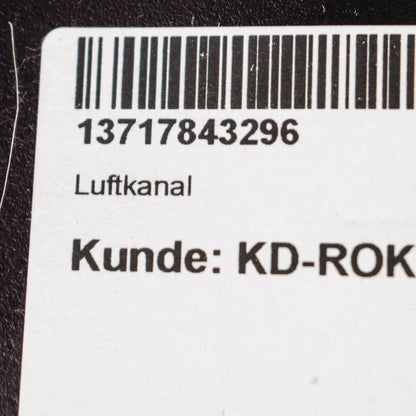 NEW BMW 5 F10 AIR FLOW CHANNEL 13717843296 2014 M-SPORT ORIGINAL