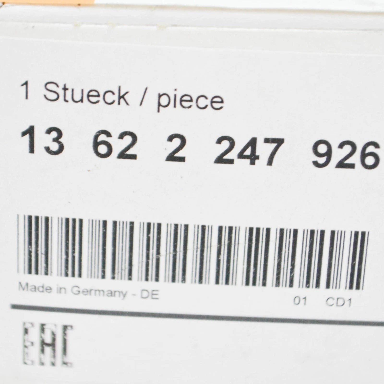 NEW BMW 3 E46 3.0D PULSE GENERATOR CRANKSHAFT 13622247926 ORIGINAL