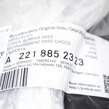 NEW MB S W221 FRONT BUMPER AREA LEFT WHEEL ARCH COVER A2218852323 ORIGINAL