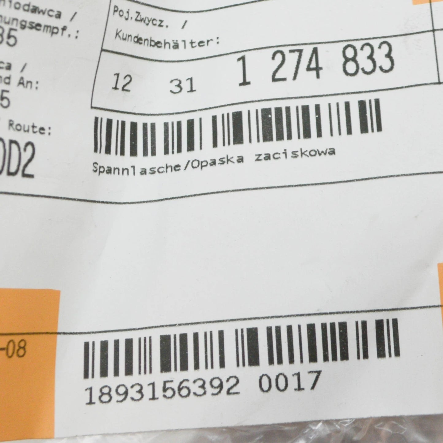 NEW BMW 3 E21 ALTERNATOR MOUNTING ADJUSTING BAR 12311274833 1274833 1978