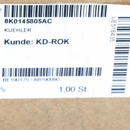 NEW AUDI Q5 8R INTERCOOLER RADIATOR 8K0145805AC ORIGINAL