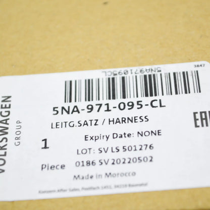 NEW VW TIGUAN AD FRONT BUMPER PDC WIRING HARNESS LOOM 5NA971095CL