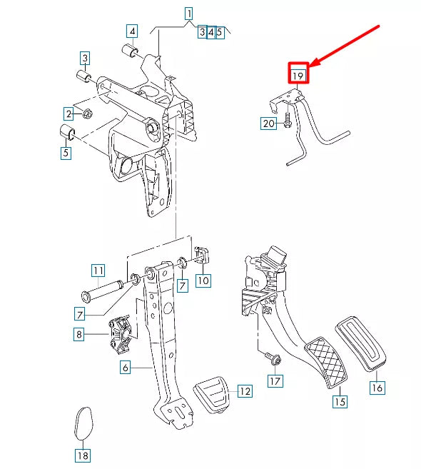 NEW VOLKSWAGEN ARTEON 3H7 CRASH MEMBER LHD 3Q1721913