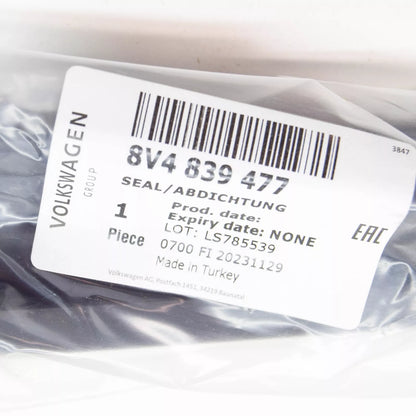 NEW AUDI A3 SPORTBACK 8V REAR LEFT DOOR WINDOW APERTURE SEAL 8V4839477 ORIGINAL