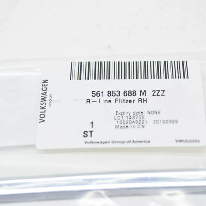 NEW VW PASSAT ALLTRACK B8 R-LINE FRONT RIGHT WING EMBLEM 561853688M2ZZ