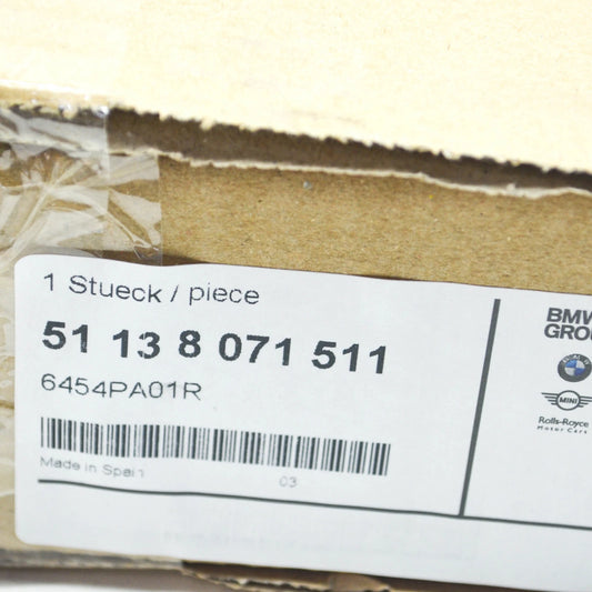 NEW BMW M5 F90 FRONT LEFT FENDER SIDE M AIR DUCT 51138071511 8071511 ORIGINAL