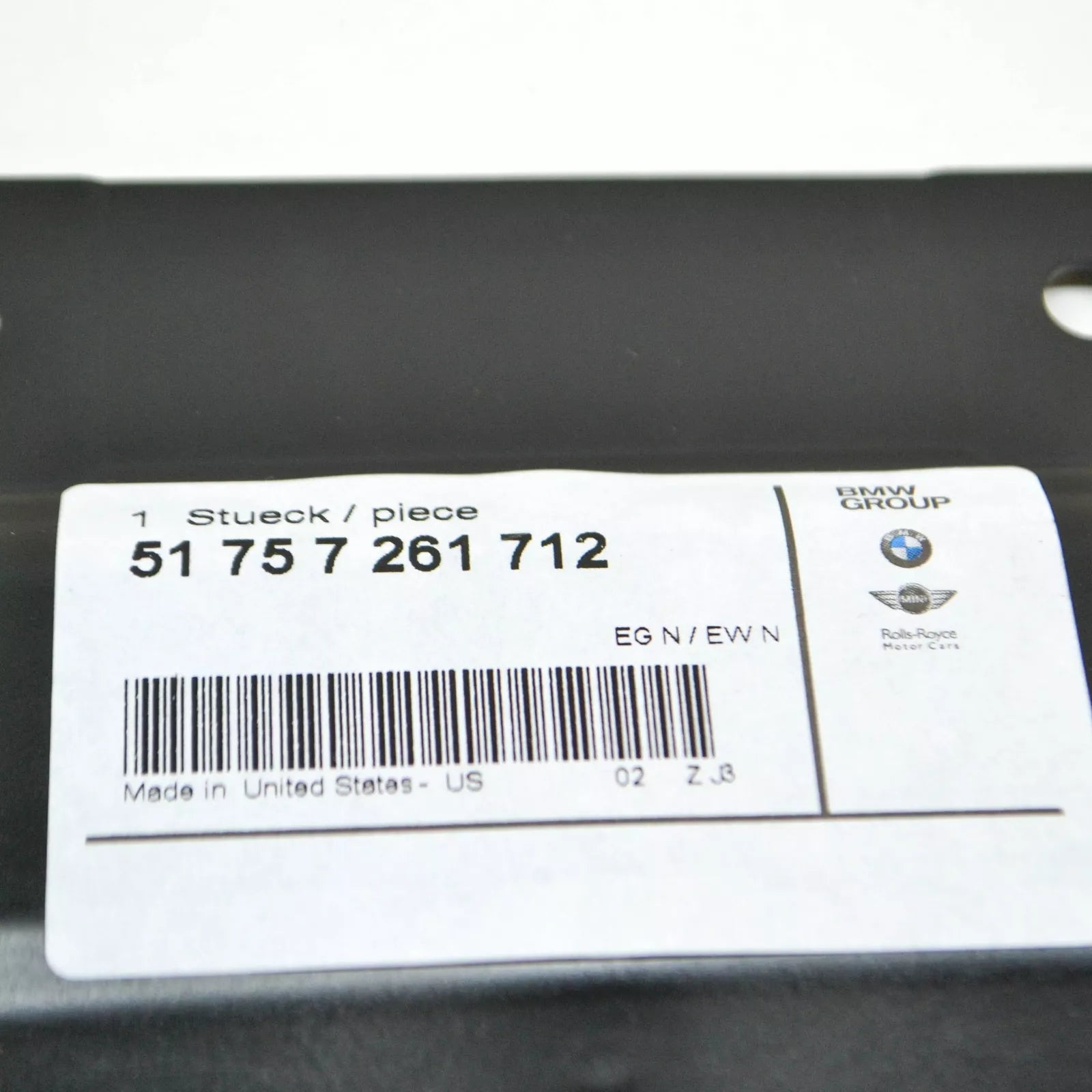 NEW BMW X3 F25 ENGINE COMPARTMENT SCREENING COVER 51757261712 ORIGINAL