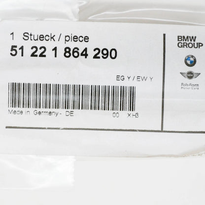 NEW BMW 5 E28 REAR RIGHT DOOR OUTER WEATHERSTRIP 51221864290 ORIGINAL