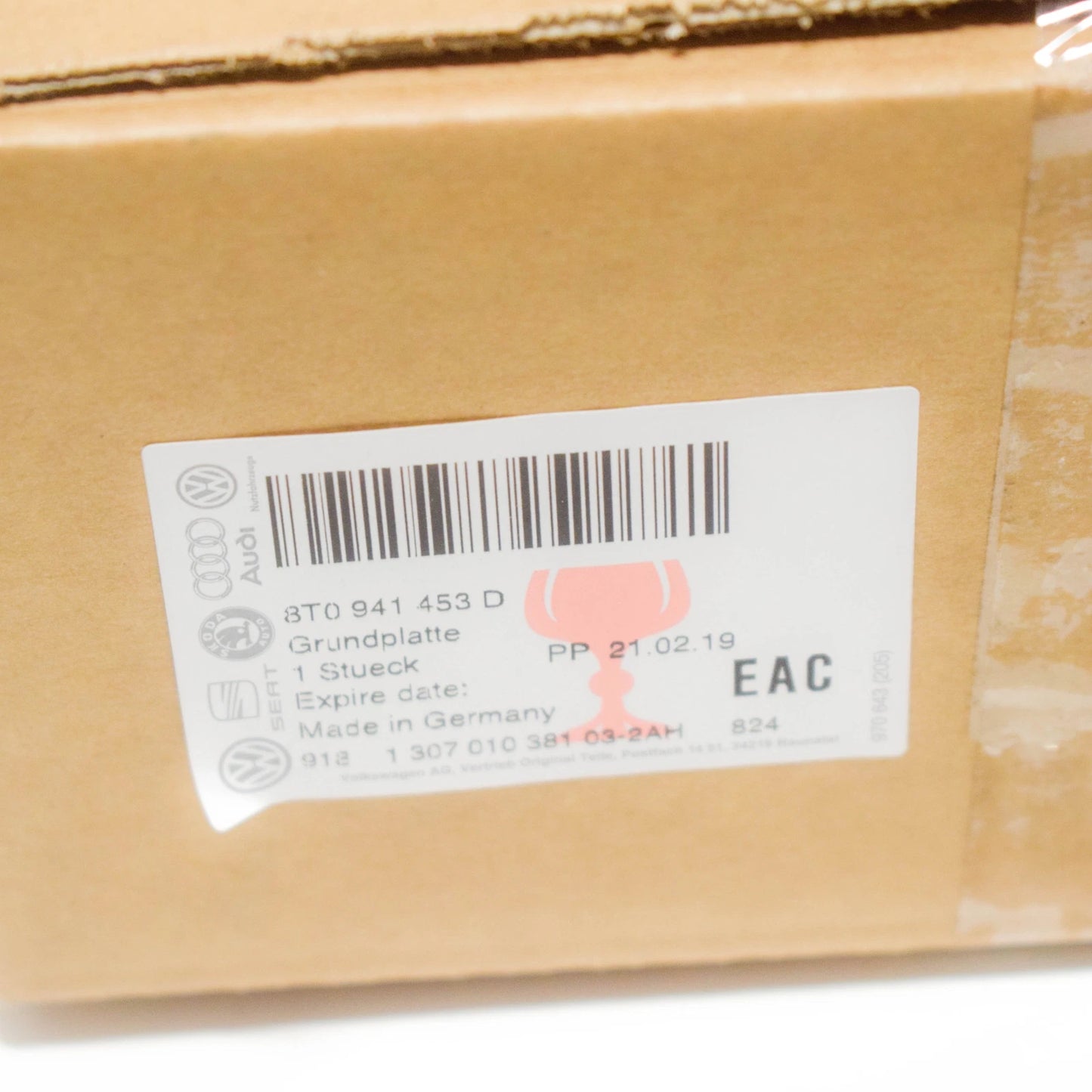 NEW AUDI A5 8T HEADLIGHT BRACKET LEFT SIDE 8T0941453D ORIGINAL