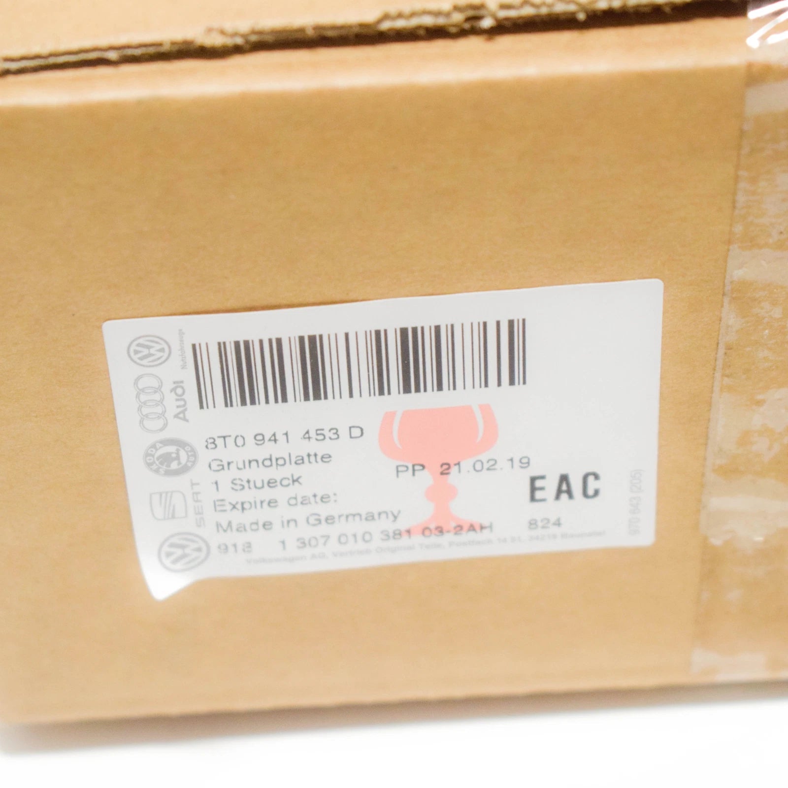 NEW AUDI A5 8T HEADLIGHT BRACKET LEFT SIDE 8T0941453D ORIGINAL