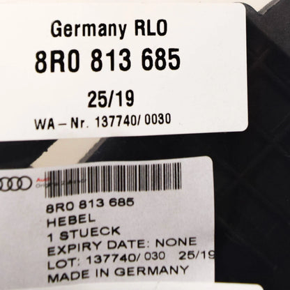 NEW AUDI Q5 8R HITCH REAR BUMPER RELEASE LEVER LEFT INNER 8R0813685 ORIGINAL