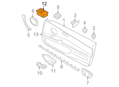 NEW BMW 3 E93 FRONT LEFT WINDOW SWITCHES 61319217362 LHD ORIGINAL