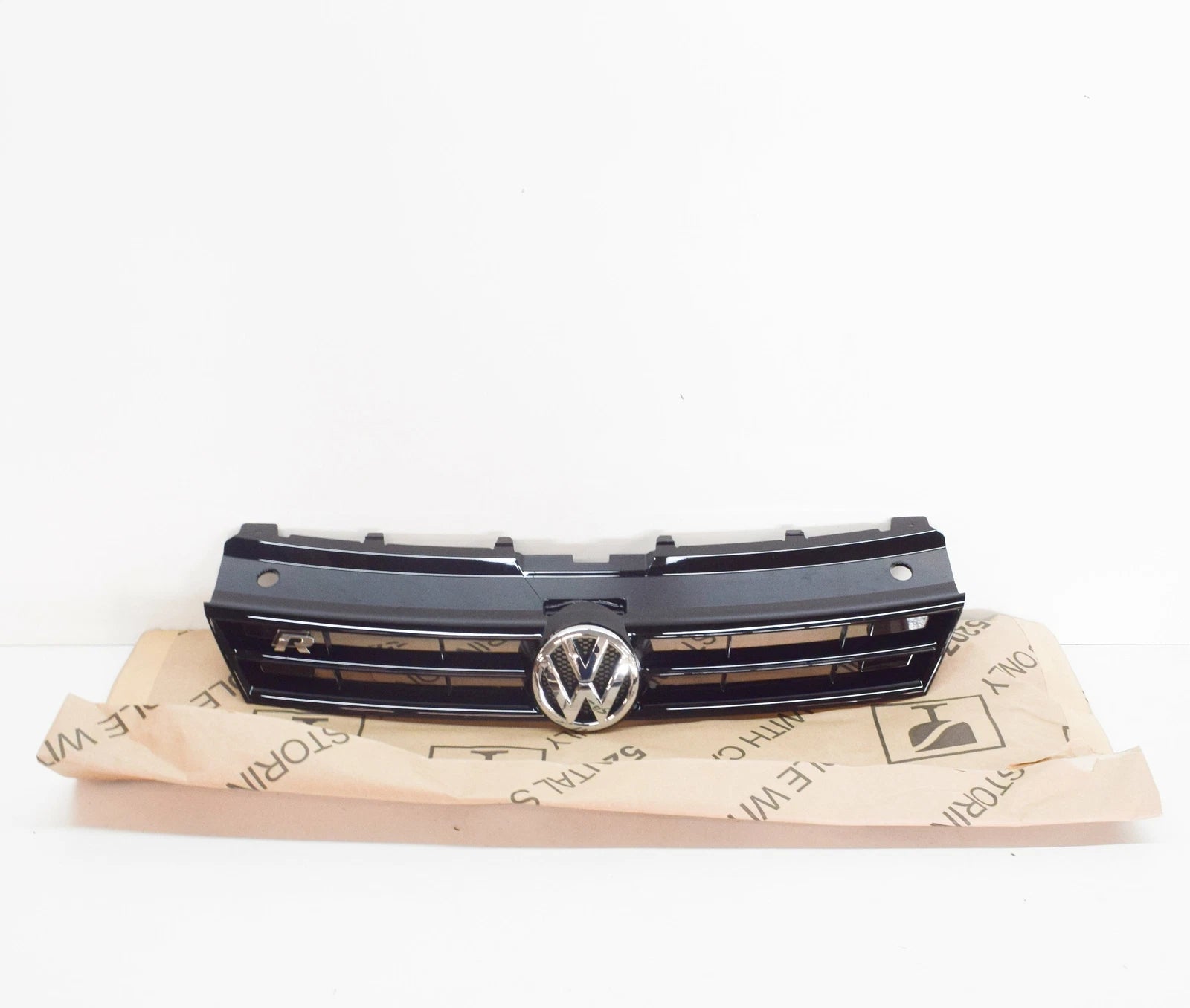 NEW VOLKSWAGEN POLO 6R FRONT BUMPER RADIATOR GRILLE 6R0853651A C041 ORIGINAL