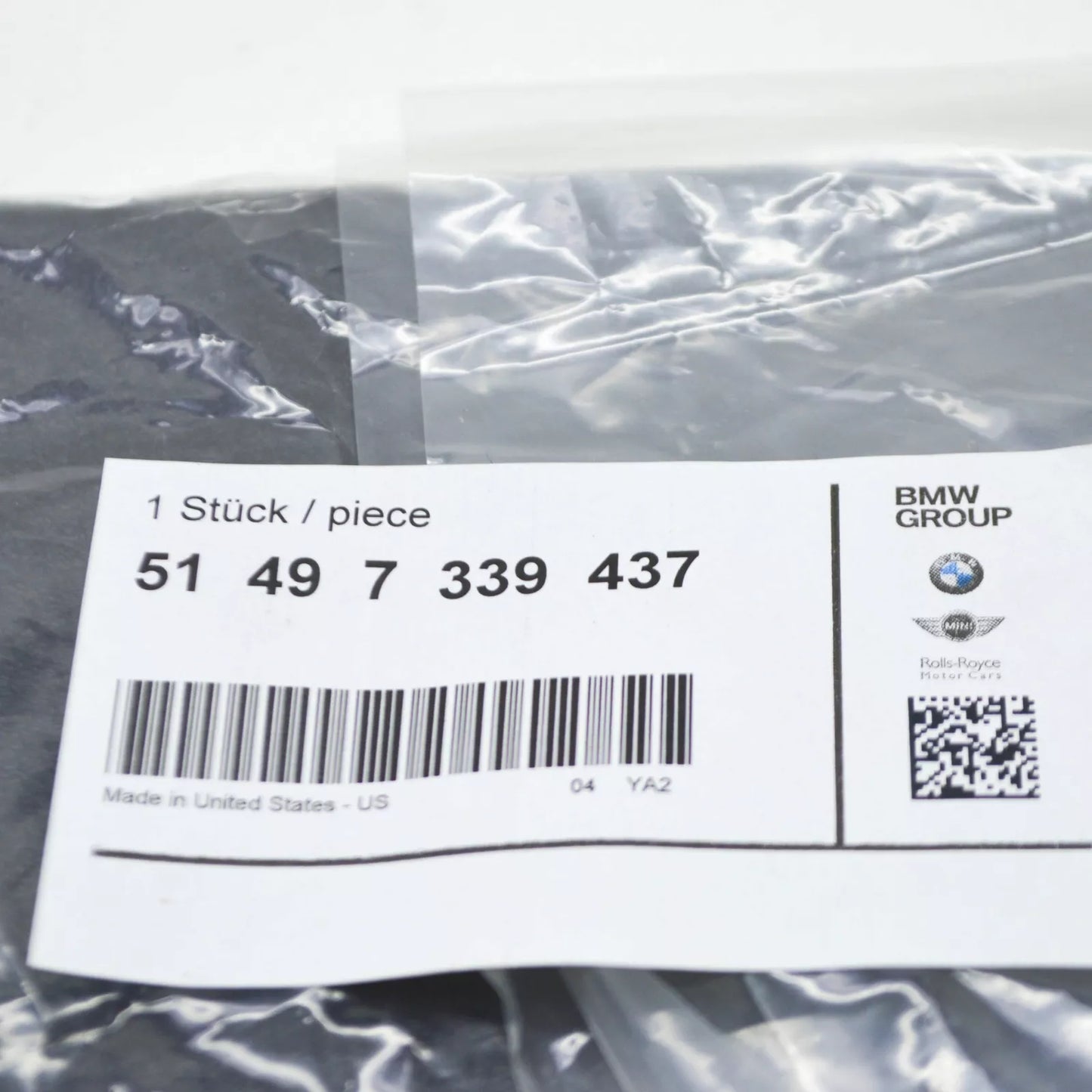 NEW BMW X4 F26 LUGGAE COMPARTMENT LEFT COVER 51497339437 ORIGINAL