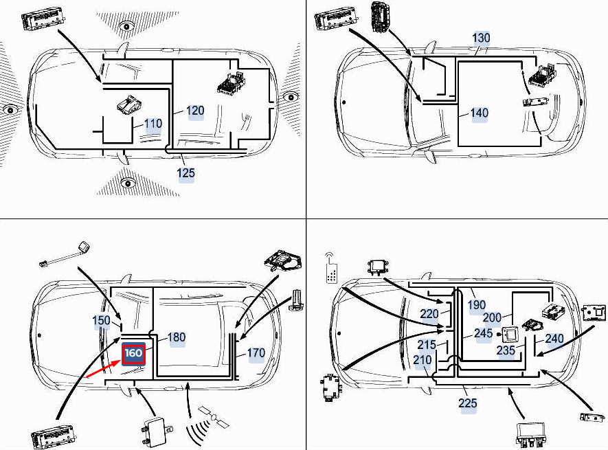 new mercedes-benz c coupe c205 gps electrical wiring harness a2055409918