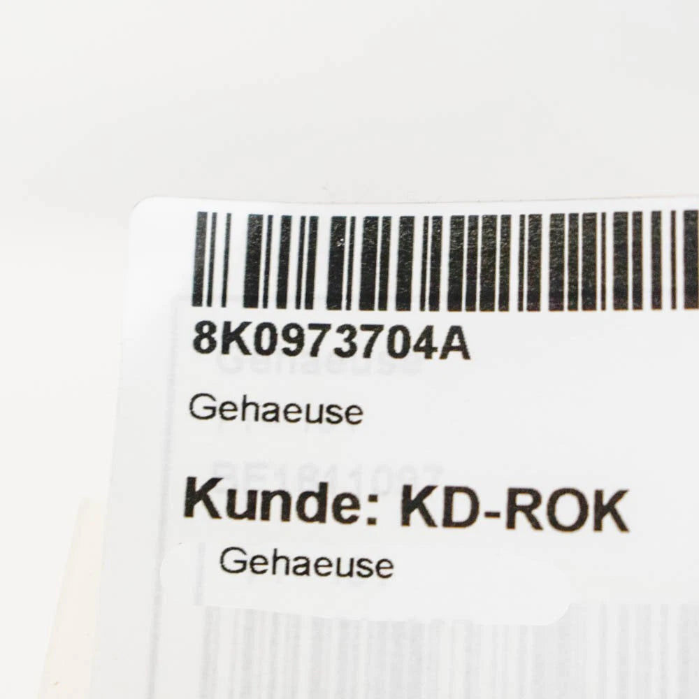 NEW AUDI A4 B8 FLAT HOUSING CONNECTOR 8K0973704A ORIGINAL