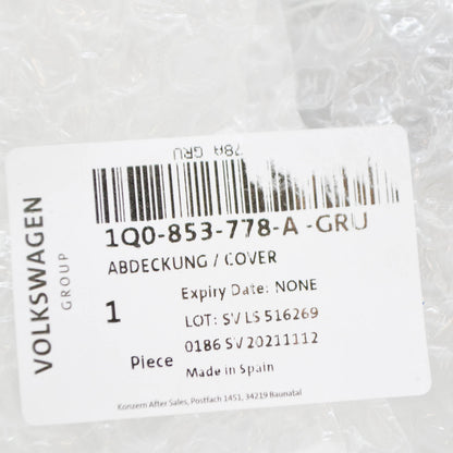 NEW VOLKSWAGEN EOS FRONT BUMPER RIGHT FOG LIGHT COVER TRIM 1Q0853778AGRU