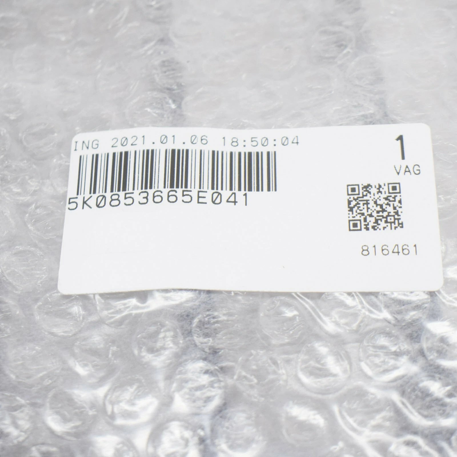 NEW VW GOLF MK6 FRONT BUMPER LEFT SIDE AIR VENT GRILLE 5K0853665E041