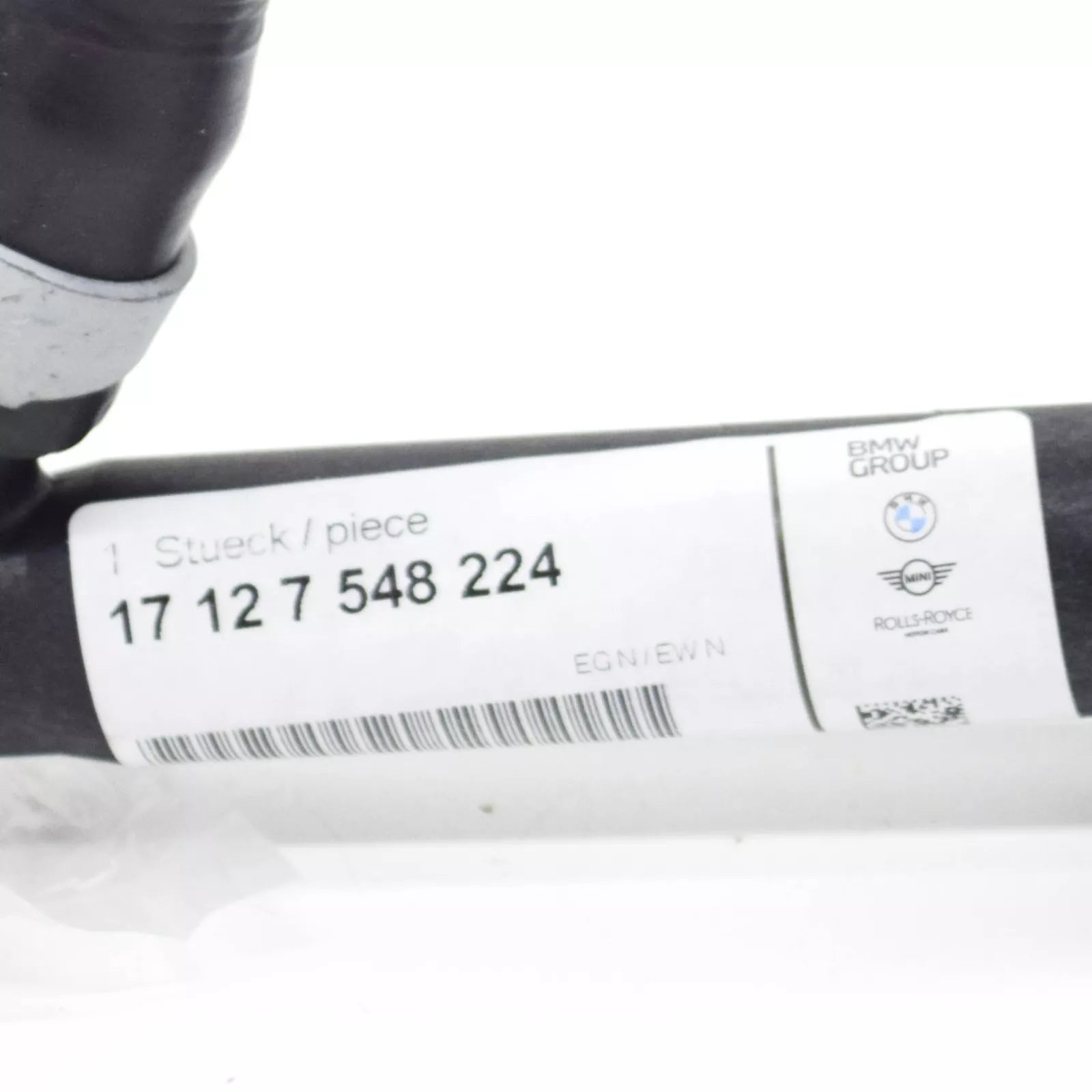 NEW BMW 3 E90 LOWER COOLANT HOSE 17127548224 3.0 PETROL 171KW ORIGINAL