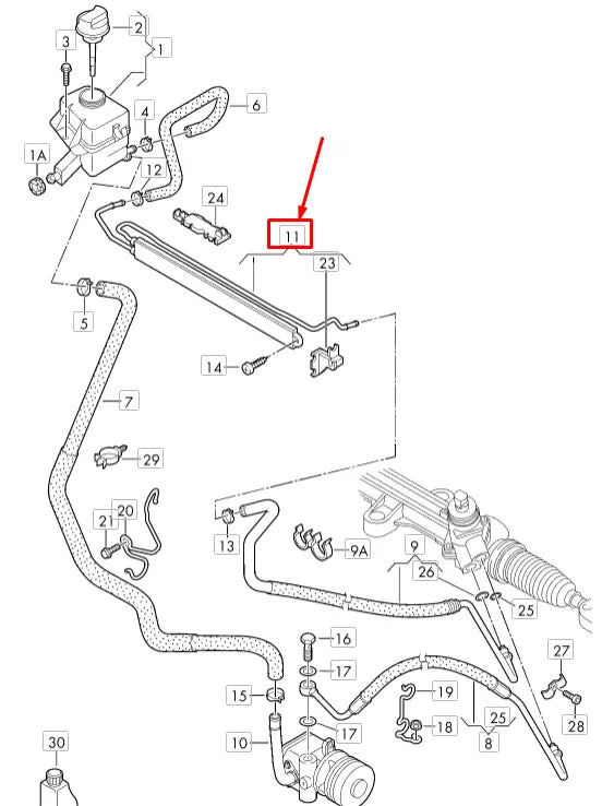 NEW VOLKSWAGEN TRANSPORTER T5 OIL COOLING RADIATOR 7H0422885D ORIGINAL