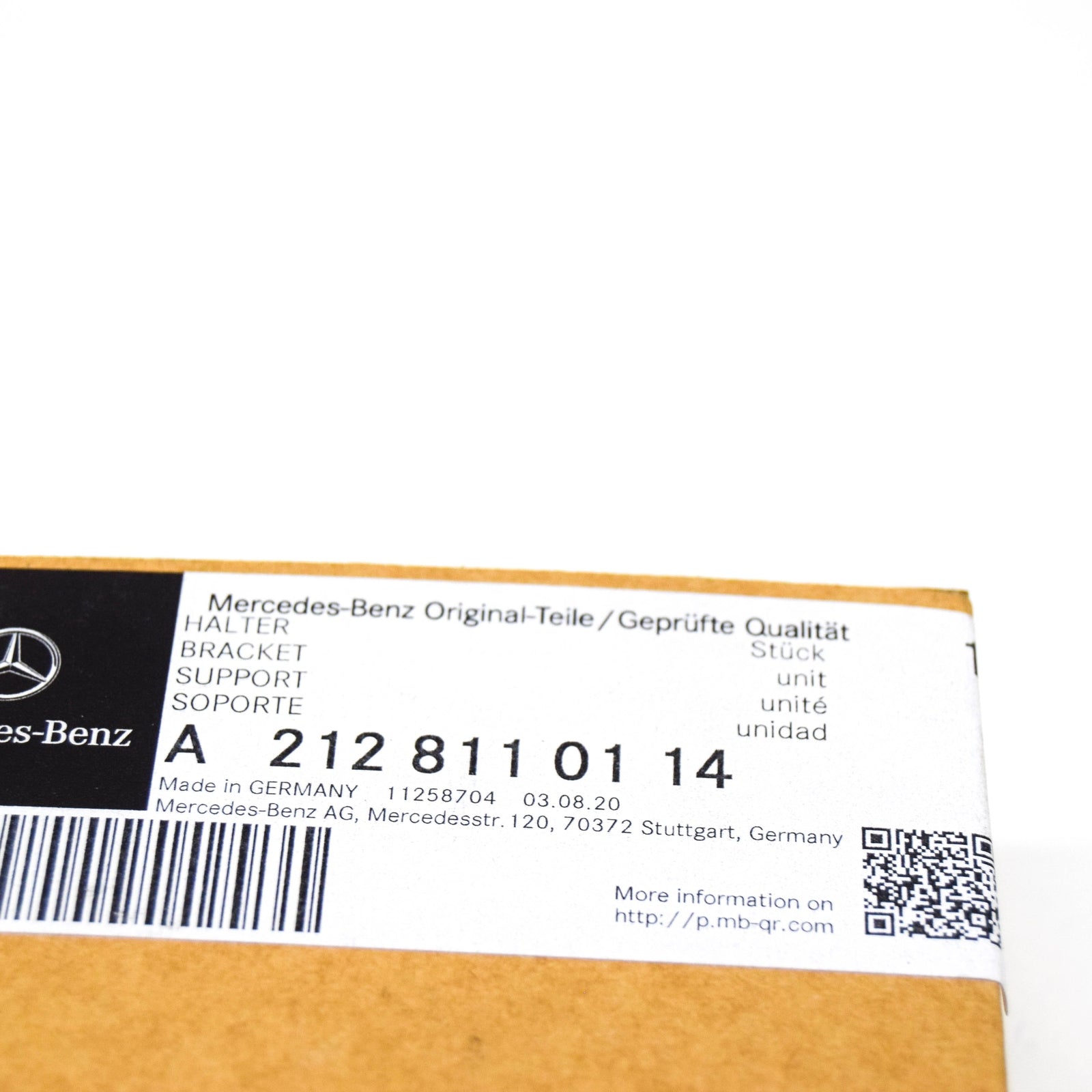 NEW MERCEDES BENZ E W212 ELECTRICAL LEFT CAMERA BRACKET A2128110114 ORIGINAL