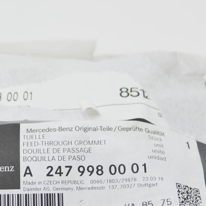 NEW MB GLA H247 BUSHING TO FIREWALL FEED-THROUGH GROMMET A2479980001 ORIGINAL